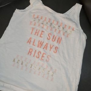 EUC Old Navy Sun Always Rises tank Sz L 10-12